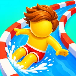 Aquapark.io - 水上乐园-滑梯竞速 图标